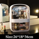 Transparent Cosmetic Storage Box Makeup Drawer Organizer Jewelry Nail Polish Make Up Container Desktop Beauty Storage Case