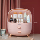 Transparent Cosmetic Storage Box Makeup Drawer Organizer Jewelry Nail Polish Make Up Container Desktop Beauty Storage Case