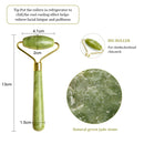 Masajeador de rodillos de Jade para rodillo facial Gua Sha, masajeador de cara de piedra de Jade, belleza, Estiramiento Facial fino, herramientas para el cuidado de la piel Facial antiarrugas