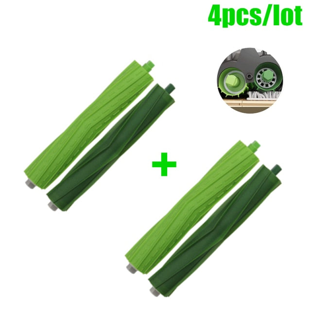 Hepa Filter+Side Brush+Brush Roll+dust bags Replacement for iRobot Roomba i7 E5 E6 I Series Robot Vacuum Cleaner Spare Parts