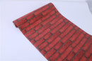 10M Living Room Kitchen Bathroom Waterproof Wall Sticker Home Decor Removable Vinyl PVC Brick Stone Self Adhesive Wallpaper