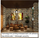 10M Living Room Kitchen Bathroom Waterproof Wall Sticker Home Decor Removable Vinyl PVC Brick Stone Self Adhesive Wallpaper