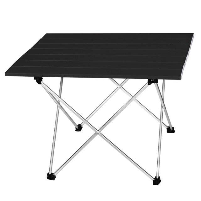 Portable Table Foldable Folding Camping Hiking Desk Computer Bed Traveling Outdoor Picnic New  Al Alloy Ultra-light