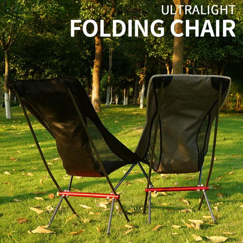 2 TEILE/LOS Ultraleichter Tragbarer Klappstuhl Outdoor Camping Angeln Stühle Home Picknickstuhl BBQ Faltbare Sitzwerkzeuge