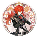 Kostenloser Versand 58mm Online Spiel Genshin Impact Brosche Cosplay Abzeichen Zubehör für Kleidung Rucksack Dekoration Geschenk