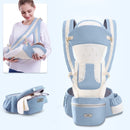 0-48M Ergonomic Front Facing Baby Carrier Infant Baby Hipseat Carrier Front Facing Ergonomic Kangaroo Baby Wrap Sling Travel