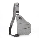 Men's Personal Pocket Shoulder Bag Waterproof Bicycle Antitheft Crossbody Chest Bag Casual Cycling Sports Messenger Bag Protable