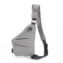 Men's Personal Pocket Shoulder Bag Waterproof Bicycle Antitheft Crossbody Chest Bag Casual Cycling Sports Messenger Bag Protable