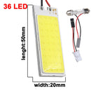 1 Uds C5W bombilla LED C10W festón 31mm 36mm 39mm 42mm T10 W5W luz LED COB 12V 6500K blanco Interior de coche cúpula lectura maletero lámparas