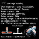 Mini Fast Wire Cable Connectors Universal Compact Conductor Spring Splicing Wiring Connector Push-in Terminal Block 422 SPL-2/3