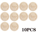 Wooden Baby Month Milestone Card Newborn Birth Month Birthday Milestone Wooden Teether Baby Kids Photography Props Toy