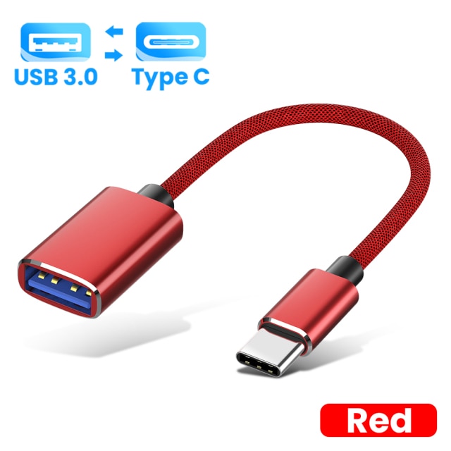 Typ-C Micro USB OTG Adapterkabel USB 3.0 Buchse auf Typ C Stecker Kabel Adapter Konverter USB-C Kabel für Auto MP4 Telefon