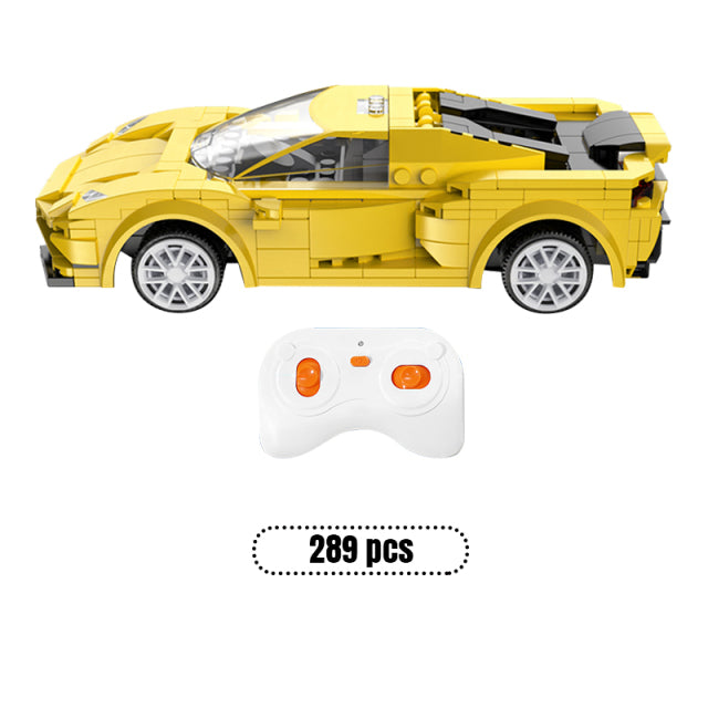 Cada City aplicación de programación control remoto coche deportivo modelo bloques de construcción técnico RC coche de carreras ladrillos regalos juguetes para niños