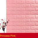 GYEY Self adhesive Waterproof TV Background Brick Wallpapers 3D Wall Sticker Living Room Wallpaper Mural Bedroom Decorative