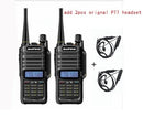 2021 new 2pcs 10W 4800mah BaoFeng UV-9R plus  two way radio VHF UHF portable cb radio Waterproof walkie talkie uv 9R plus