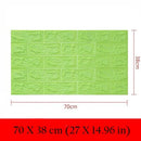 Self-adhesive bedroom 3d wall stickers warm cartoon decoration children's room waterproof wallpaper wall skirt stickers