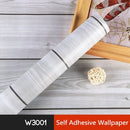5M /10M Wood Grain Self Adhesive Wallpaper Waterproof PVC Vinyl Kitchen Wardrobe Cabinet Furniture Renovation Door Wall Sticker