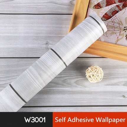 Papel tapiz autoadhesivo de grano de madera de 5M/10M, vinilo impermeable de PVC, armario de cocina, renovación de muebles, pegatina de pared para puerta