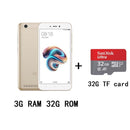 Xiaomi Redmi 5A googleplay mobilephone Snapdragon 425 13.0MP rear camera smartphone