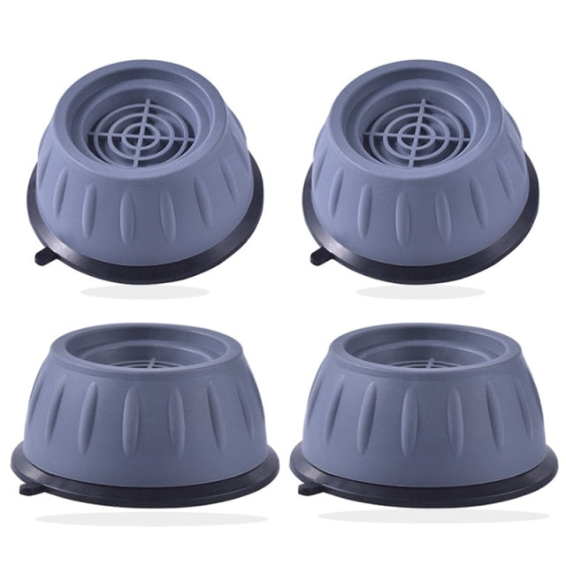 4 unids/set soporte para lavadora antideslizante secadora antivibración almohadillas para pies de altura soporte para máquina con cancelación de ruido