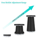 Retractable Stool Folding Chiar Outdoor Portable Stool Folding Chair Camping Stool Convenient Fishing  Foldable plastic stool