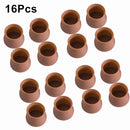8/16pcs Furniture Chair Leg Caps Rubber Feet Protector Table Feet Cover Floor Protector Non-slip Desk Chair Pad Mat Caps Foot