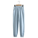 Tangada 2020 Herbst Frauen Terry 95% Baumwolle Anzug übergroße Sets O Hals Hoodies Sweatshirt Shorts Hosenanzüge 6L30