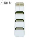 YOMDID Cutlery Storage Tray Knife Holder Tableware Organizer Spoon Fork Storage Box Plastic Container plateau Knife Block Holder