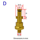 Adaptador de Metal, boquilla de espuma, generador de espuma, pistola de espuma, lavadora de alta presión, espuma de jabón para Nilfisk Karcher Huter Elitech Lavor