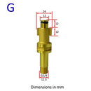 Adaptador de Metal, boquilla de espuma, generador de espuma, pistola de espuma, lavadora de alta presión, espuma de jabón para Nilfisk Karcher Huter Elitech Lavor