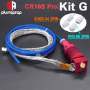 Ender-3/CR10/CR10S 1.75mm J-head Hotend kit Aluminum Heat Block with Heater Thermistor For 3D Printer  With 0.4mm Nozzle Part