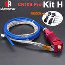 Ender-3/CR10/CR10S 1.75mm J-head Hotend kit Aluminum Heat Block with Heater Thermistor For 3D Printer  With 0.4mm Nozzle Part