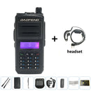 2020 BF X3 Plus High Power Walkie Talkie Long Range Tri-band Ham CB Radio Portable hf Transceiver BaoFeng UV-5R Update Version