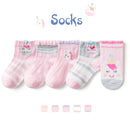 5 Pairs/Lot Children Cotton Socks Boy Girl Baby Infant Ultrathin Fashion Breathable Solid Mesh Socks For Summer 1-12T Teens Kids
