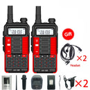 2Pcs Baofeng UV10R Walkie Talkie 10W  VHF UHF Dual Band Two Way CB Ham Radio UV 10R Portable USB Charging Radio Transceiver UV5R
