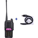 Dropshipping Baofeng 9R Plus Waterproof IP67 Walkie Talkie High Power CB Ham 50 20 Km Long Range UV9R Portable Two Way Radio