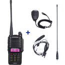 Dropshipping Baofeng 9R Plus Waterproof IP67 Walkie Talkie High Power CB Ham 50 20 Km Long Range UV9R Portable Two Way Radio