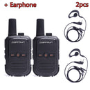 2pcs OPPXUN C51 MINI Walkie Talkie Portable Ham Radio Station Telsiz Headset Transceiver Children Long Range cb  Telefon CD