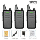 1/2/3/4/5/6PCS Mini Walkie Talkies WLN KD-C1 CB Radio Station UHF 430-440 KDC1 Ham Radio Transceiver Amateur Clear Voice Signal