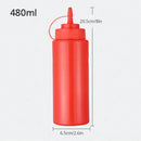 Konco Condiment Squeeze Bottles, para Ketchup Mostaza Mayo Salsas picantes Botellas de aceite de oliva Gadget de cocina