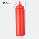 Konco Condiment Squeeze Bottles, para Ketchup Mostaza Mayo Salsas picantes Botellas de aceite de oliva Gadget de cocina