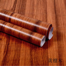 PVC Wood Grain Wallpaper Self Adhesive Waterproof Furniture Stickers Contact Paper Dormitory Kitchen Door Cabinet Desktop Decor