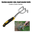 Manual Gardening Tool Set Hand Rake Shovel With Scale Transplant Dig Weeder Cultivator Trowel Non-Slip Ergonomic Handle Tools