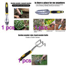 Manual Gardening Tool Set Hand Rake Shovel With Scale Transplant Dig Weeder Cultivator Trowel Non-Slip Ergonomic Handle Tools