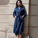 cashmere Female overcoat winter 2020 oversized long coat women handmade double faced wool coats