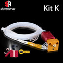 Ender-3/CR10/CR10S 1.75mm J-head Hotend kit Aluminum Heat Block with Heater Thermistor For 3D Printer  With 0.4mm Nozzle Part