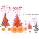 Kleine echte getrocknete Blumen, natürliche Trockenpflanzen für Kerzen, Epoxidharz, Anhänger, Halskette, Schmuckherstellung, Handwerk, DIY Accessori