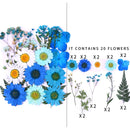 Kleine echte getrocknete Blumen, natürliche Trockenpflanzen für Kerzen, Epoxidharz, Anhänger, Halskette, Schmuckherstellung, Handwerk, DIY Accessori