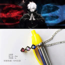 Anime Jujutsu Kaisen Necklace Itadori Yuji Cosplay Accessories Gojo Satoru Ring Kugisaki Nobara Pendant Suit