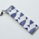 Nueva bolsa de almohada portátil cuchillo tenedor palillos bolsa suave 1 pieza aire algodón cremallera viaje cubiertos bolsa almacenamiento suministros